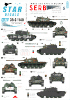 Star Decals 35-C1140 Serbian (SVK and VRS) T-55A tanks in 1992-95 1/35